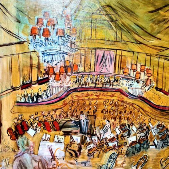 Le grand concert, 1948 Huile sur toile